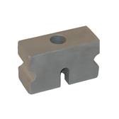 Huth Part number 798 is a grey, steel tooling back shoe for square bends with BendPak®️ machines.