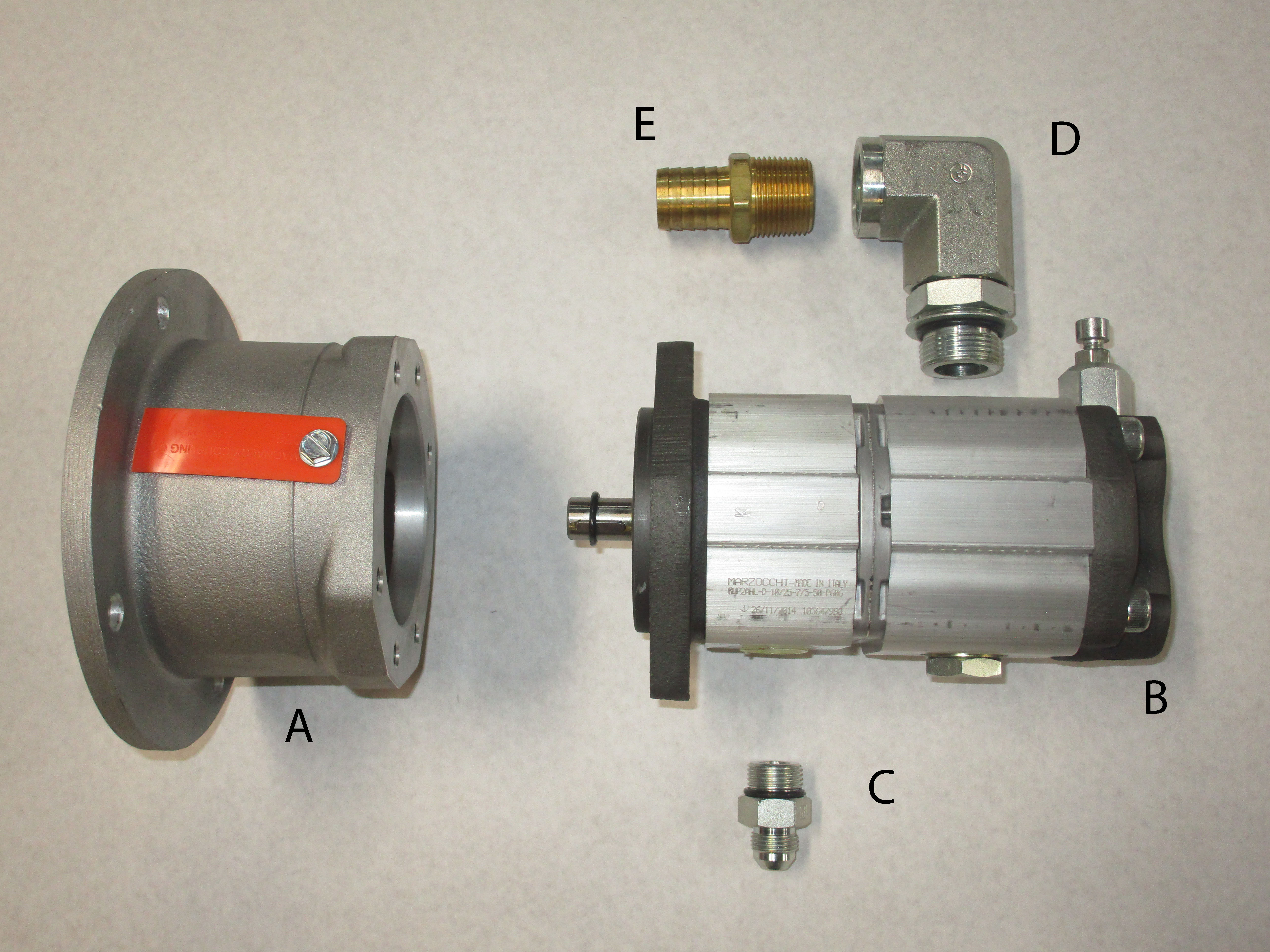 Motor and Pump – MC59 High Speed Pump Kit